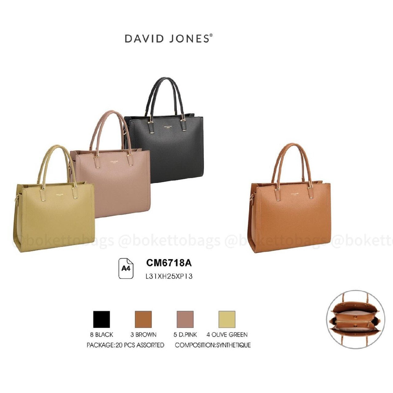 David Jones CM6718 Handbag