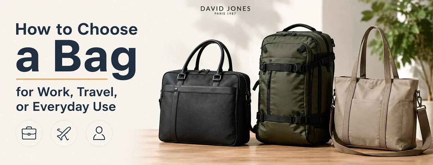 How to Choose a Bag for Work, Travel, or Everyday Use