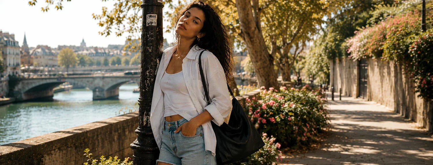 Best Casual Outfit Ideas with Black Bags | David Jones UAE