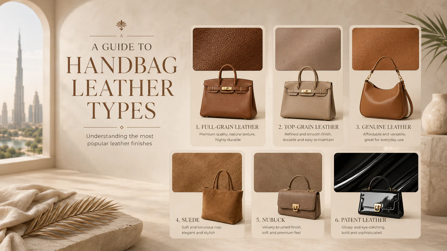 Handbag Materials Guide | David Jones